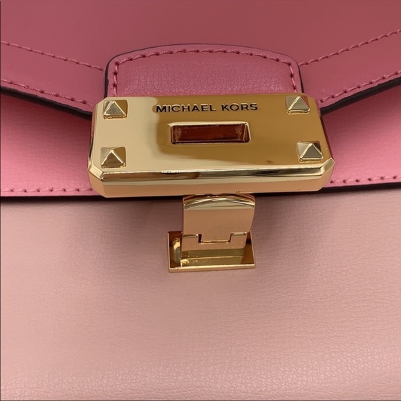 Michael Kors Kinsley Medium Flap Shoulder Bag Crossbody in Blossom Multi - Picture 15 of 15